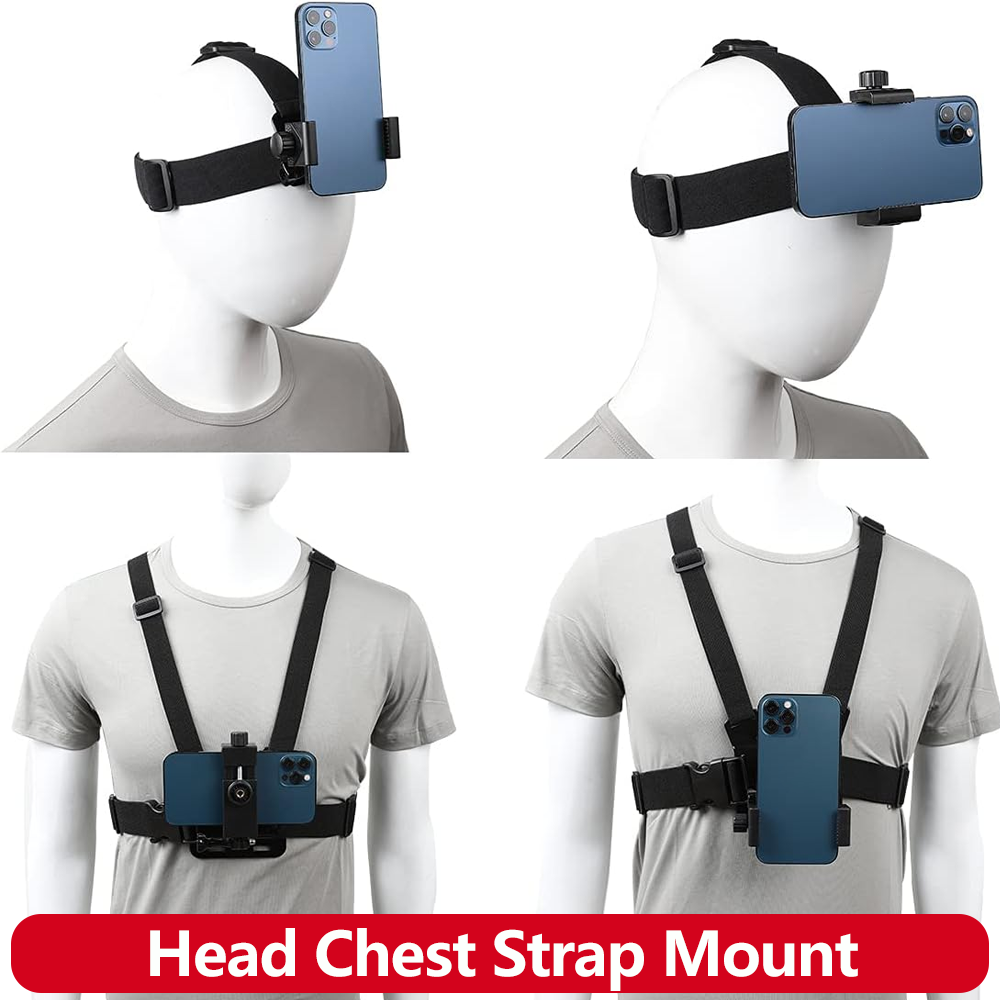 Mobile Phone Head Chest Strap  - Drone Camera Action recension och pris