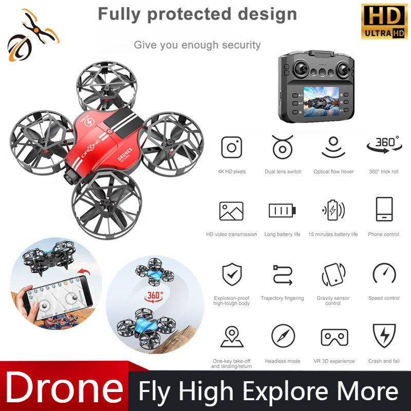 NEW Mini Drone 812PRO professi - Drone Camera With Gimbal recension och pris