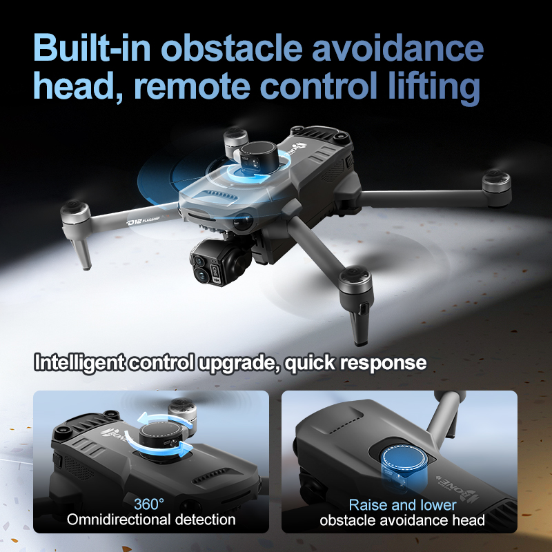 8K 3 Axis Gimbal Brushless 7.2 - Drone Camera With Gimbal recension och pris