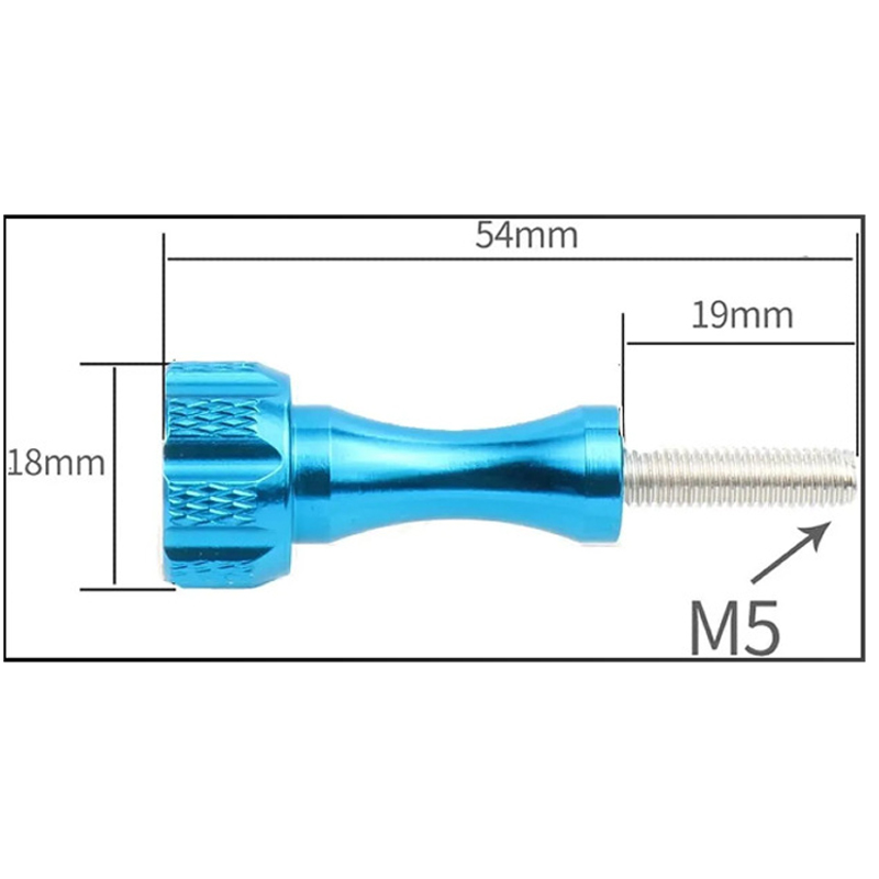 Aluminum Bolt Nut Thumb 1/4 Sc - Drone Camera Action recension och pris