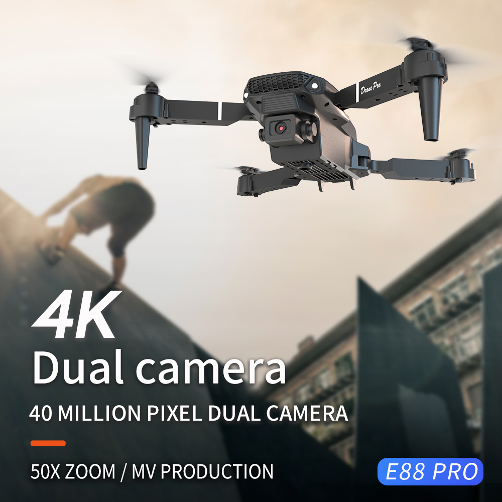 2026 NEW E88 Professional HD 4 - Drone Camera Night Vision recension och pris