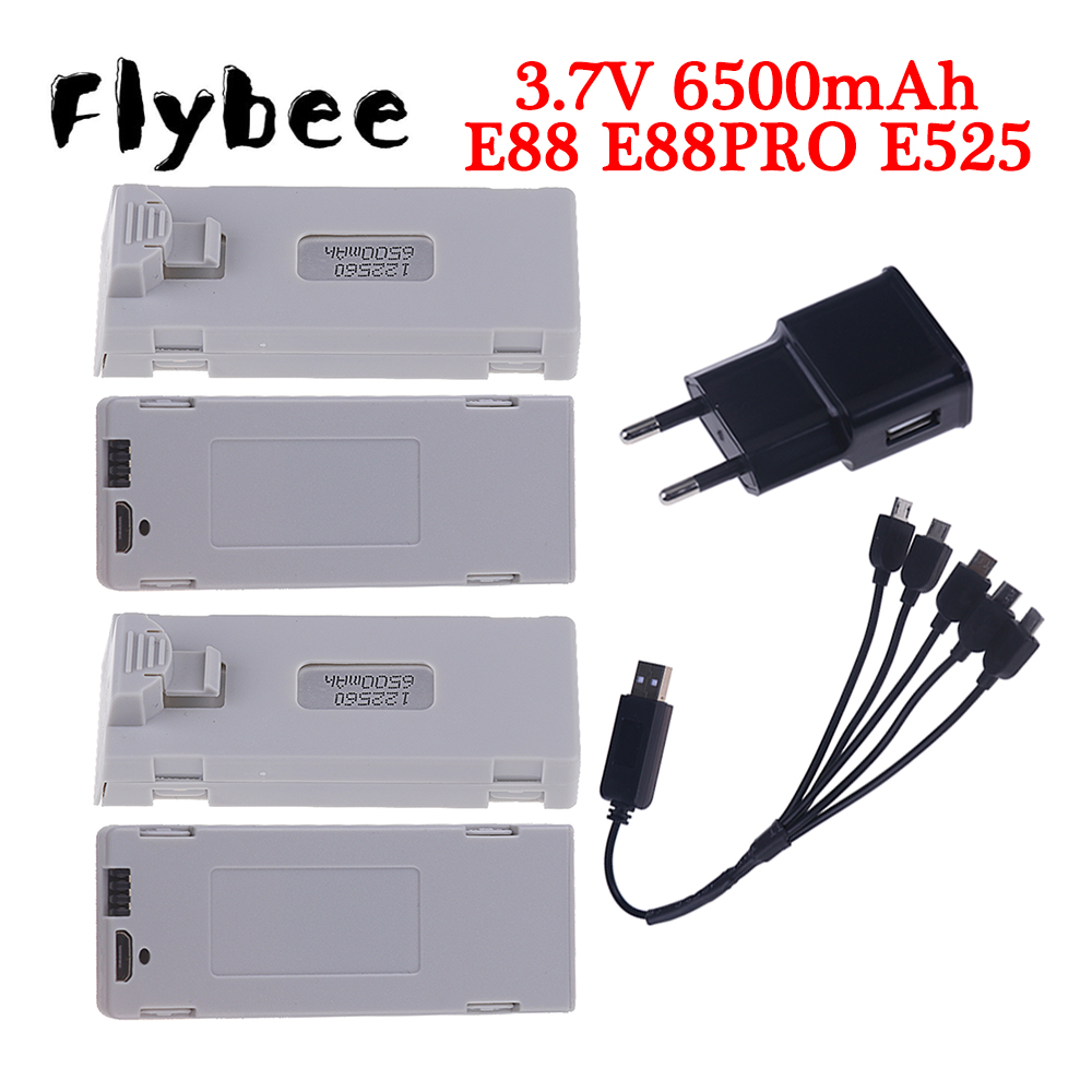 Original E88 Battery 3.7V 6500 - Drone Camera Hd recension och pris