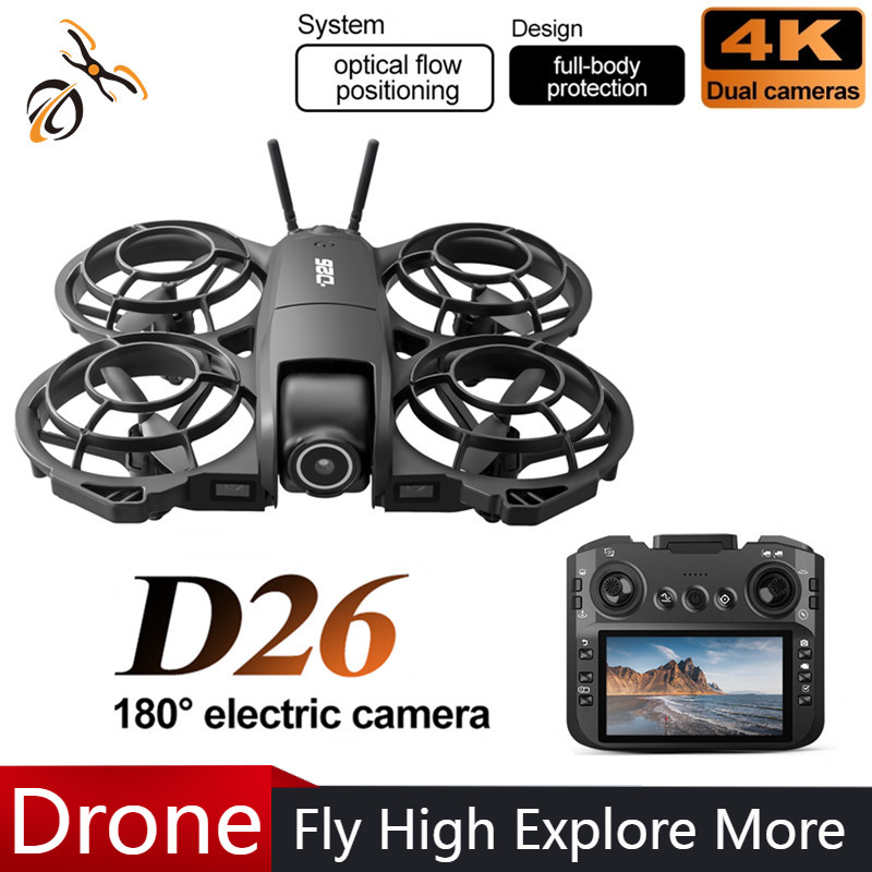D26 Drone 4K Aerial HD 180° Ca - Drone Camera Hd recension och pris