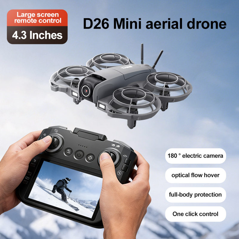 D26 Drone 4K Aerial HD 180° Ca - Drone Camera Hd recension och pris