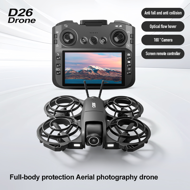 D26 Drone 4K Aerial HD 180° Ca - Drone Camera Hd recension och pris