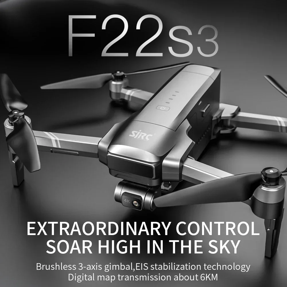 SJRC F22 S3 pro Foldable RC Qu - Drone Camera Action recension och pris