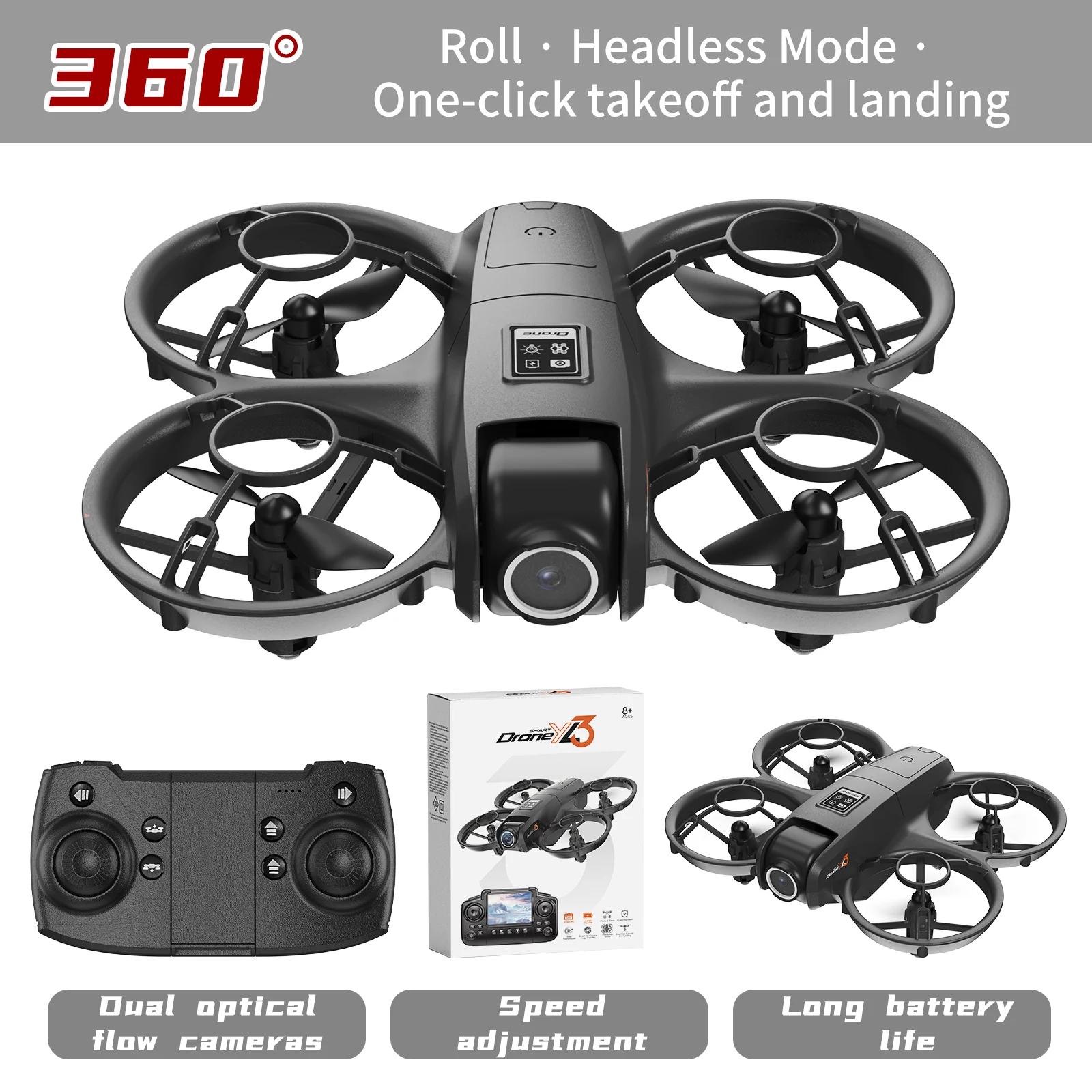 New YL3 RC Drone 8K 1080P Wide - Drone Camera Night Vision recension och pris