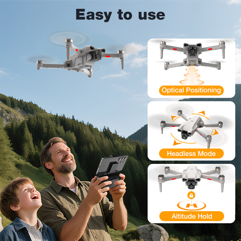 NEW Hot L017 Pro Drone Brushle - Drone Camera With Gimbal recension och pris