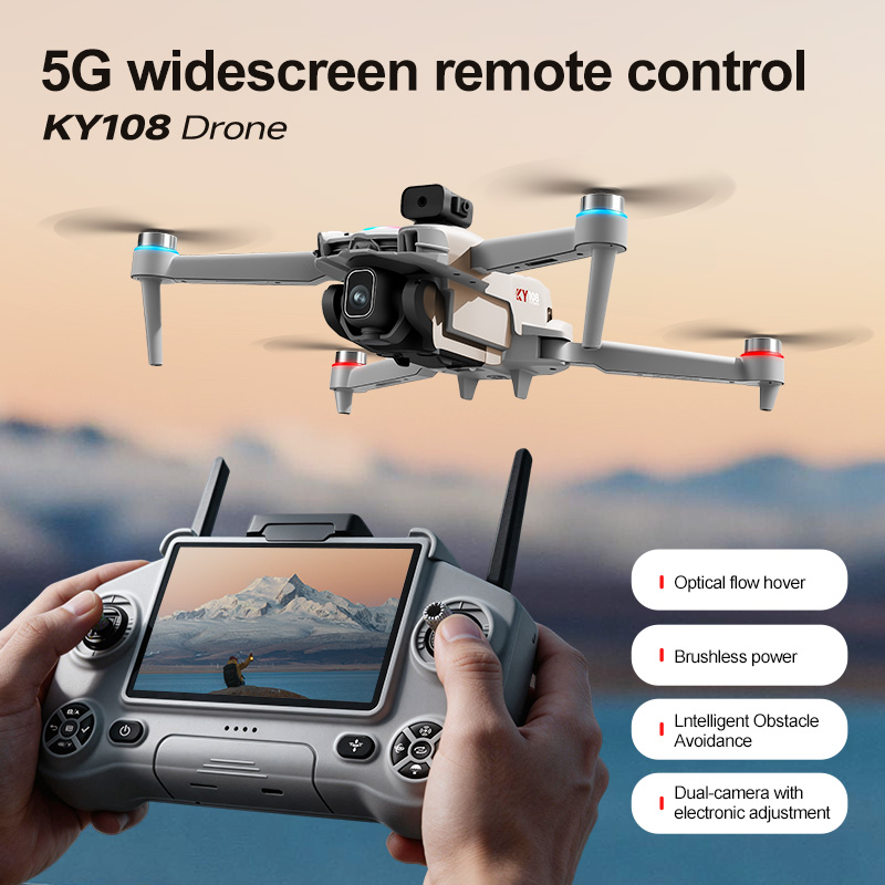 2026 New KY108 Drone With 8K C - Drone Camera Night Vision recension och pris